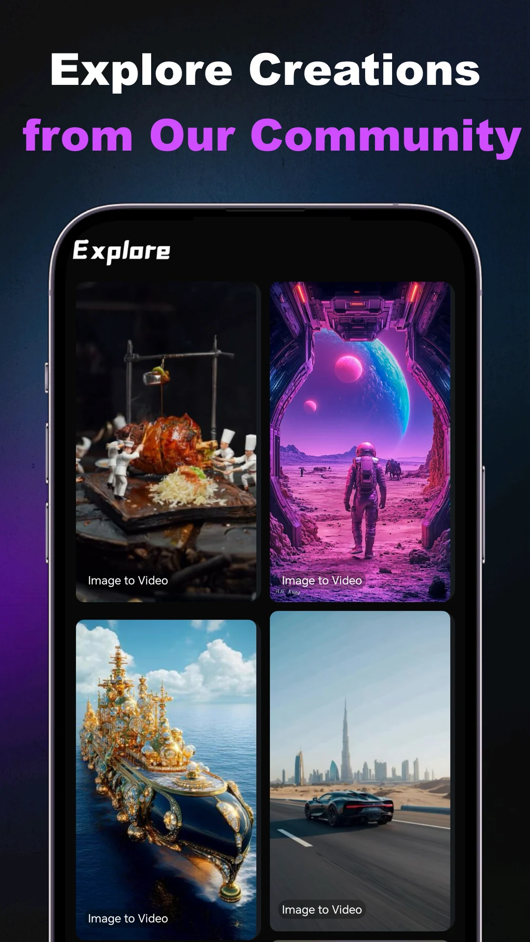 Phant AI: AI Video&image Maker screenshot
